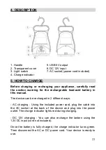 Предварительный просмотр 23 страницы Protect KN-6036M User Manual