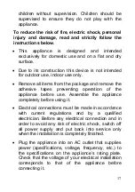 Предварительный просмотр 17 страницы Protect KN-8082LS User Manual