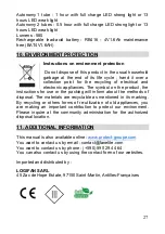 Предварительный просмотр 27 страницы Protect KN-8082LS User Manual