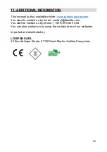 Предварительный просмотр 26 страницы Protect KN-L8033LA User Manual