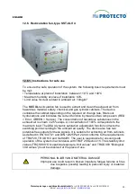 Preview for 59 page of Protecto F-SAFE SST-P 11/6 F30 Installation And Operating Manual