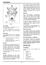 Preview for 4 page of Protector Phantom PPR2000 Operating And Maintenance Instructions Manual