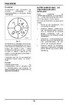 Preview for 78 page of Protector Phantom PPR2000 Operating And Maintenance Instructions Manual