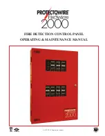 Protectowire 2000 FireSystem Operating & Maintenance Manual preview