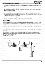 Preview for 6 page of Protege Pumps PMPPWCPROB4C0 User Manual