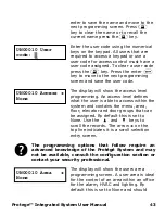 Предварительный просмотр 45 страницы Protege LCD User Station User Manual