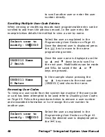 Предварительный просмотр 50 страницы Protege LCD User Station User Manual