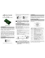 Protege PRT-COMM Installation Manual preview