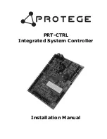 Preview for 1 page of Protege PRT-CTRL Installation Manual