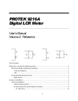 Предварительный просмотр 32 страницы Protek 9216A User Manual