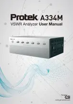 Preview for 1 page of Protek A334M User Manual