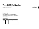 Preview for 2 page of Protek D705 User Manual