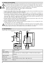 Предварительный просмотр 6 страницы Protek WZWP-010MT User Manual