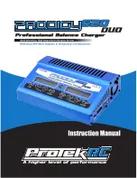 Предварительный просмотр 1 страницы ProtekRC Prodigy 620 DUO Instruction Manual