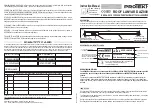 Protekt AZ800 Instruction Manual предпросмотр