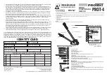 Protekt PROT-4 Instruction Manual preview