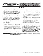 Preview for 44 page of Protemp PT-16-TTC User'S Manual & Operating Instructions