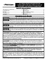 Preview for 34 page of Protemp PT-200V-LPC-A User'S Manual & Operating Instructions