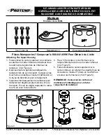 Preview for 38 page of Protemp PT-200V-LPC-A User'S Manual & Operating Instructions