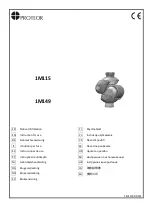 PROTEOR 1M115 Instructions For Use Manual предпросмотр