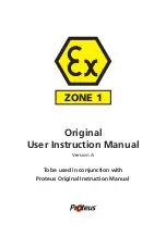 Preview for 1 page of Proteus ATEX Zone 1 Original User Instruction Manual