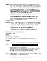 Preview for 3 page of Proteus PEC 3050 Owner'S Manual