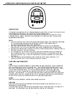 Preview for 7 page of Proteus PEC 3050 Owner'S Manual