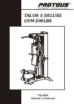 Proteus TG-520 Owner'S Manual предпросмотр