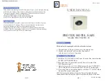 Предварительный просмотр 1 страницы Protex BG-34 User Manual