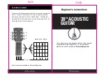 Protocol 38 ACOUSTIC GUITAR Beginner’S Instructions preview