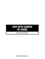 Protocol AXIS WITH CAMERA RC DRONE Instruction Manual preview