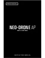 Preview for 1 page of Protocol neo-drone AP Instruction Manual