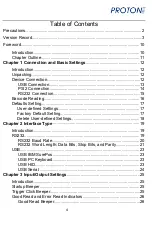 Предварительный просмотр 3 страницы Proton ICS-1290 Manual