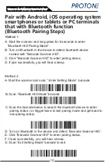 Предварительный просмотр 11 страницы Proton IMS-2290 User Manual