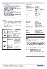 Предварительный просмотр 4 страницы Proton PH 168KD Quick Start Manual