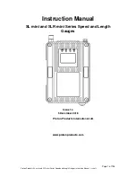 Предварительный просмотр 1 страницы Proton SL mini 1220 Instruction Manual