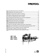 Protool BSP 120 E Original Instruction preview