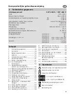 Preview for 49 page of Protool VCP 260 E-L AC Original Instruction / Spare Parts List