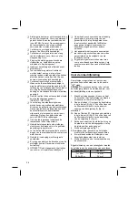 Preview for 38 page of Protool VCP 450 E-L Manual