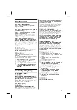 Preview for 59 page of Protool VCP 450 E-L Manual