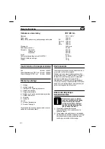 Preview for 82 page of Protool VCP 450 E-L Manual