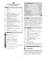 Preview for 27 page of Protool WCP-32 Original Instruction / Spare Parts List