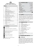 Preview for 73 page of Protool WCP-32 Original Instruction / Spare Parts List