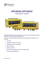 Preview for 1 page of Protrol IPC4020 User Manual