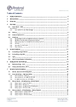 Preview for 2 page of Protrol IPC4020 User Manual