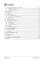 Preview for 3 page of Protrol IPC4020 User Manual