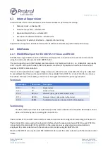 Preview for 9 page of Protrol IPC4020 User Manual