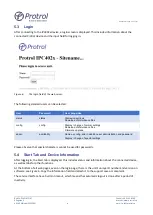 Preview for 13 page of Protrol IPC4020 User Manual