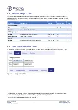 Preview for 18 page of Protrol IPC4020 User Manual