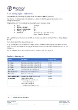 Preview for 38 page of Protrol IPC4020 User Manual